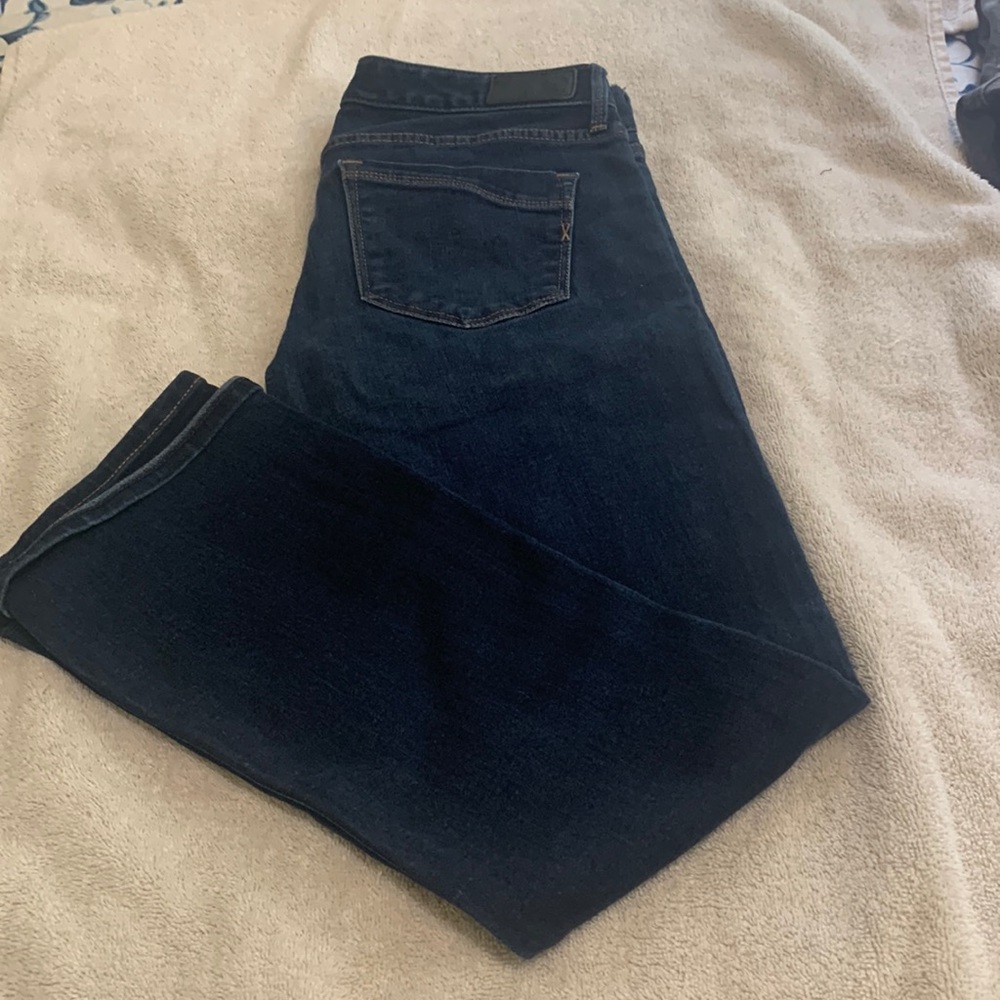 Express Barely Boot Jeans, size 4S